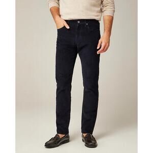 J. Crew Men's 770 Straight Fit Wale Corduroy Pants Authentic Navy Blue 33x34